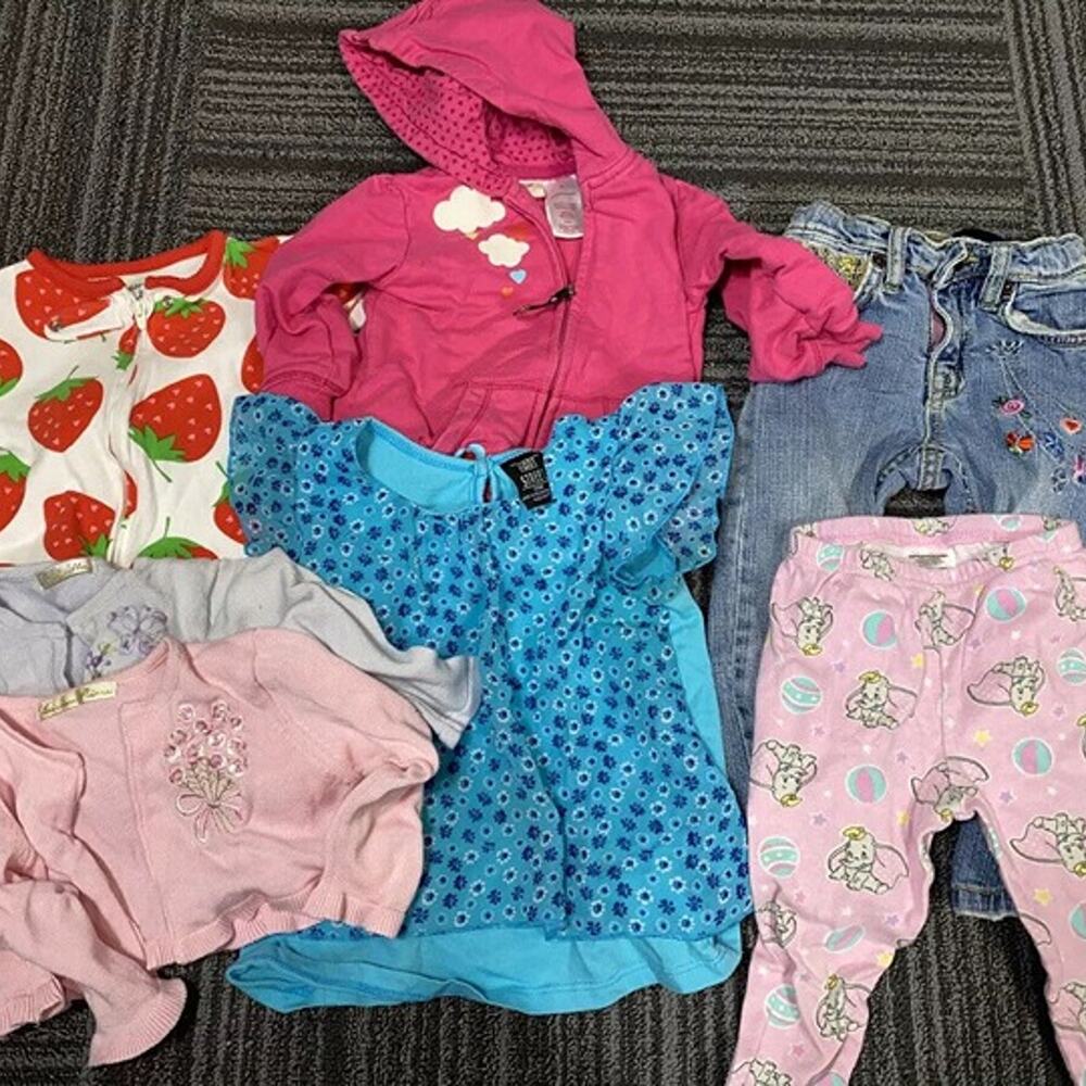 24 month baby bundle. hoodie embroidered jeans sweaters pants dumbo monkey